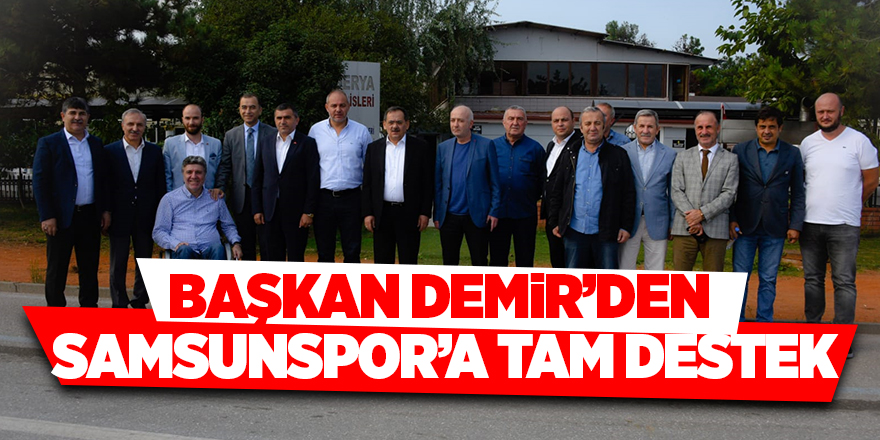 Başkan Demir Kulüp yöneticileriyle buluştu