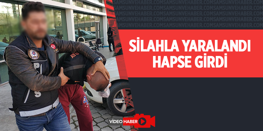 Silahla yaralanan şahıs, hakkında hapis cezası ortaya çıkınca tutuklandı