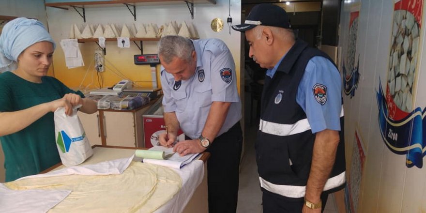 İlkadım'da yufkacılar mercek altında