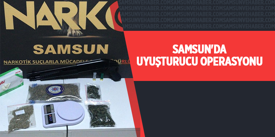 Satışa hazır uyuşturucularla yakalandı