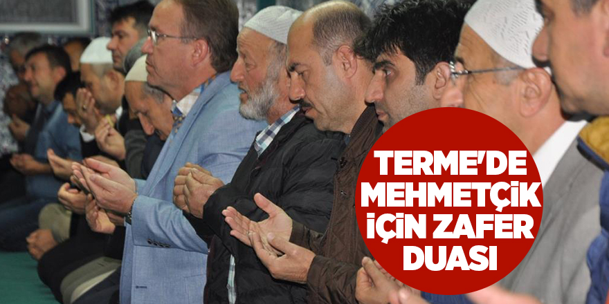 Termelilerden askerlere dualı destek