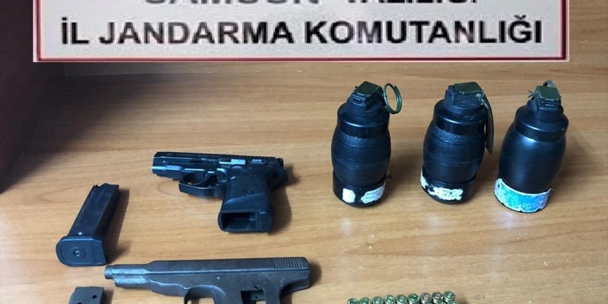 Samsun'da jandarmadan silah operasyonu