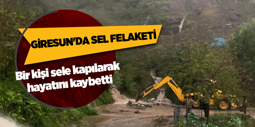 Giresun'da sel felaketi