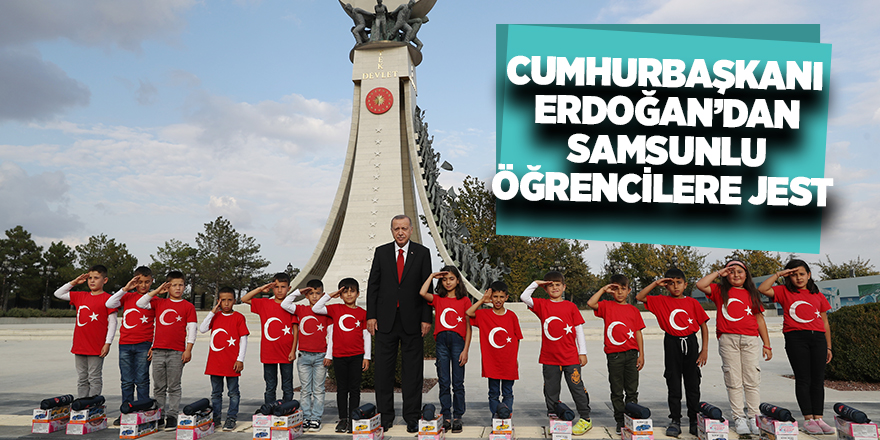 Cumhurbaşkanı öğrencilere sürpriz yaptı