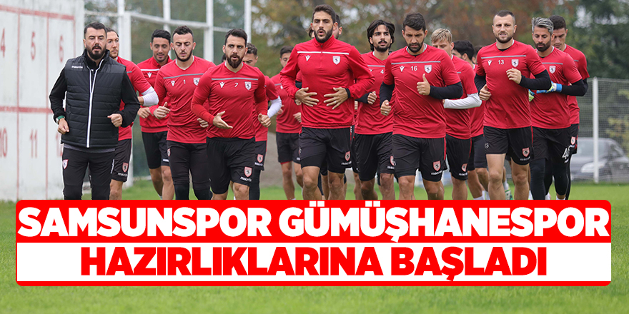 Samsunspor kupaya hazırlanıyor