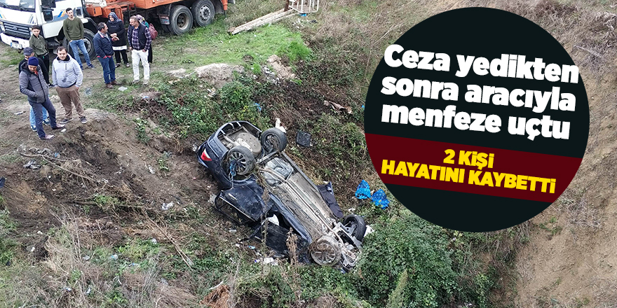 Samsun'da feci kaza: 2 ölü