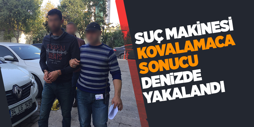 Samsun’da 12 ayrı suçtan aranan şahıs kovalamaca sonucu yakalandı