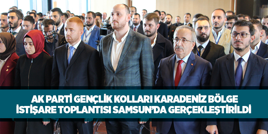 AK Parti Gençlik Kolları Karadeniz Bölge İstişare Toplantısı Samsun’da gerçekleştirildi  