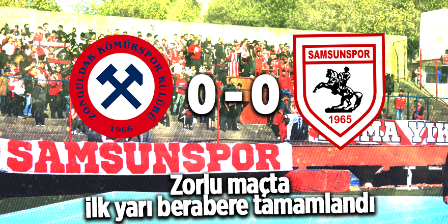 İlk yarıda galip yok