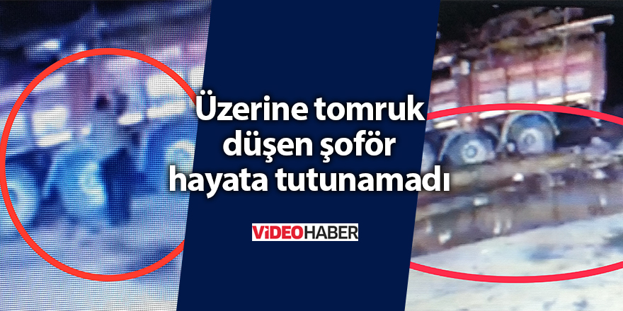 Şoförün feci ölümü kameralara yansıdı