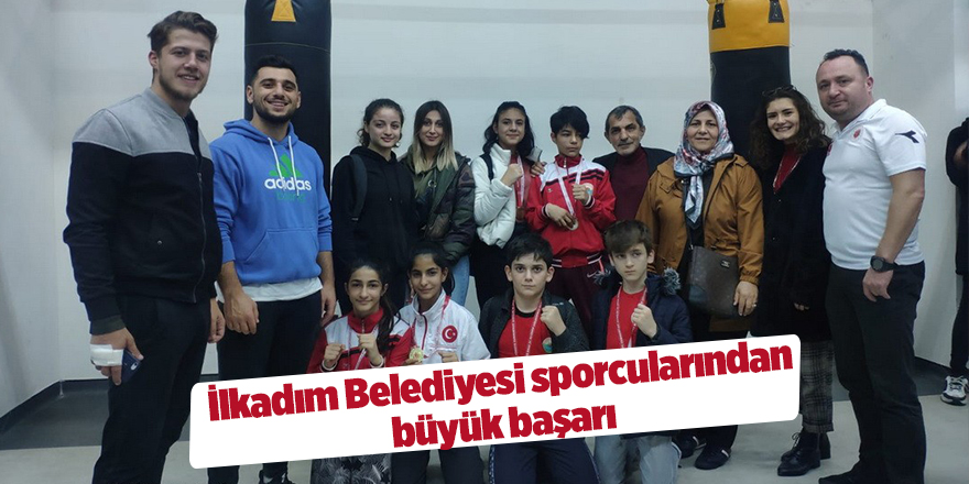 Muay Thai Dostluk Turnuvası'na İlkadım Belediyesi sporcuları damga vurdu