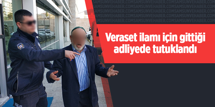 Yaşlı adam hakkında 3 yıl 4 ay hapis cezasının bulunduğu ortaya çıktı