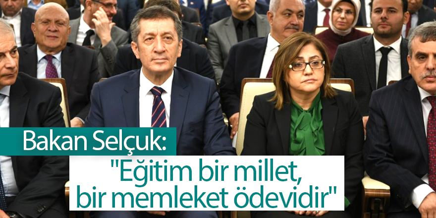 Eğitim ve Yerel Yönetimler Çalıştayı gerçekleşti