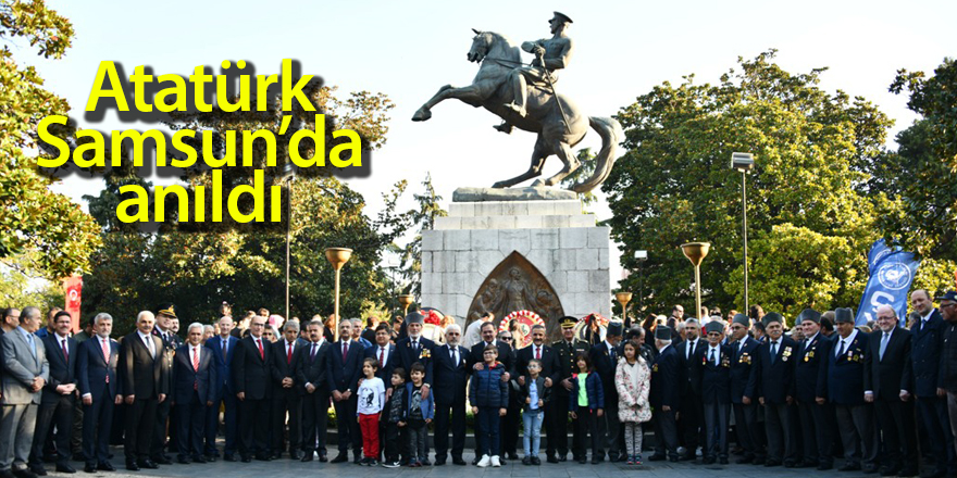 Büyük Önder Atatürk anıldı