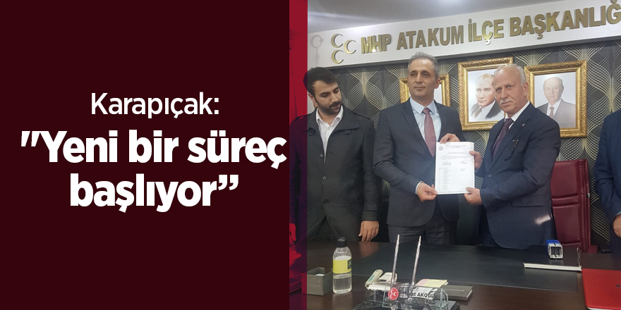 MHP Atakum'da bayrak değişimi