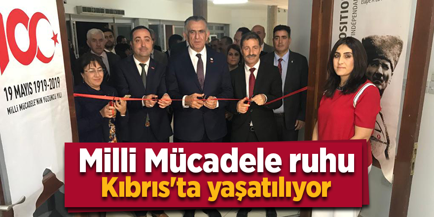 Milli Mücadele ruhu Kıbrıs'ta yaşatılıyor