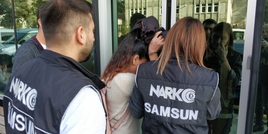 Samsun'da 2 kişi uyuşturucu ticaretinden gözaltına alındı