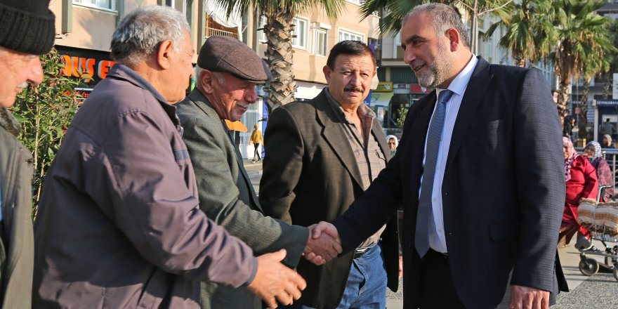 Başkan Sandıkçı esnafın istek ve taleplerini dinledi