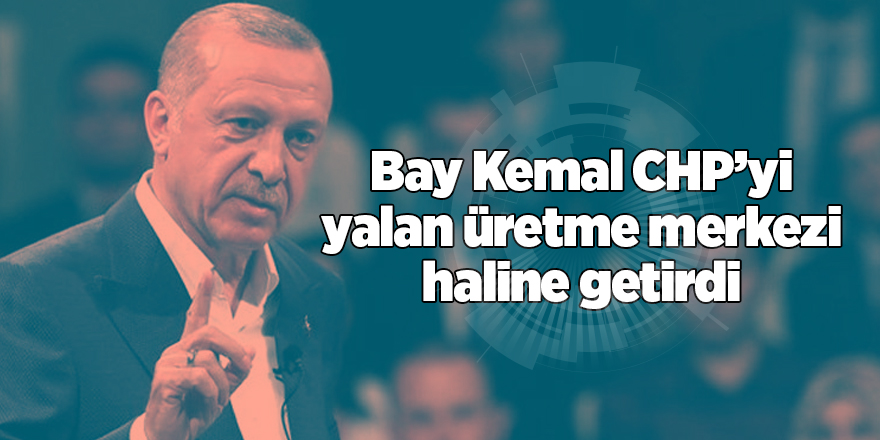 Cumhurbaşkanı Erdoğan'dan Kılıçdaroğlu'na sert sözler