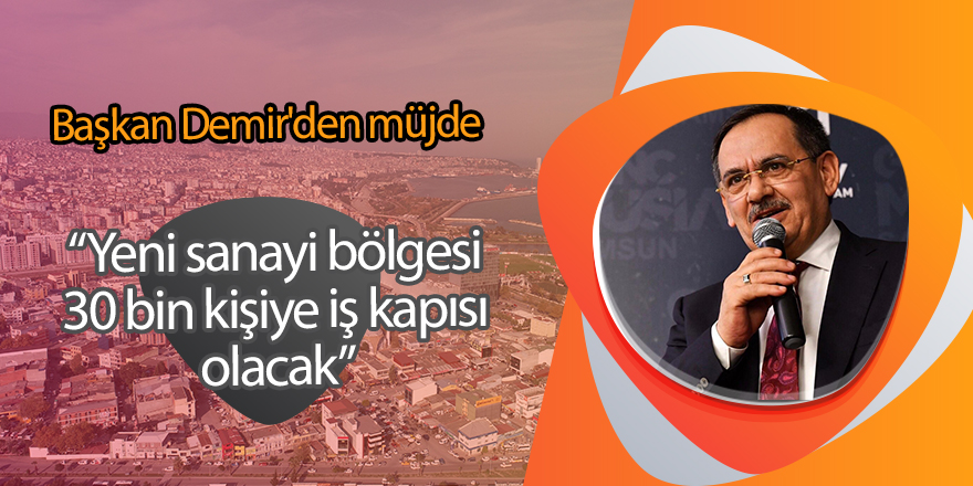 Samsun Tersane alanı sanayi bölgesi olacak