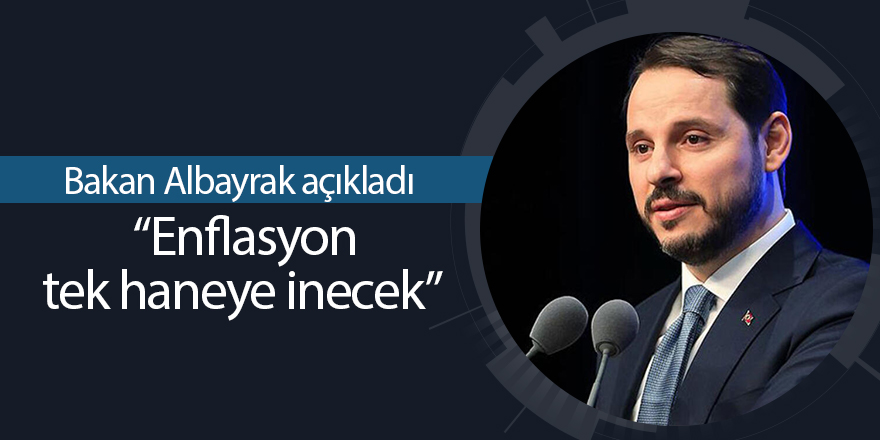 Enflasyon tek haneye inecek 