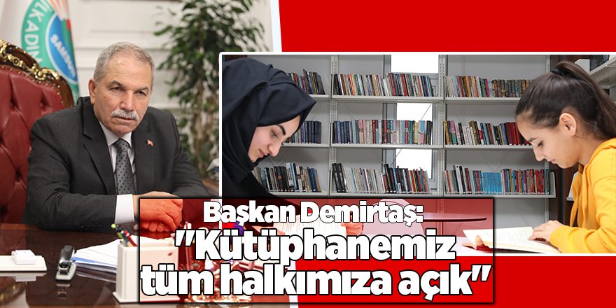 İlkadım Belediyesi Halk Kütüphanesi açıldı