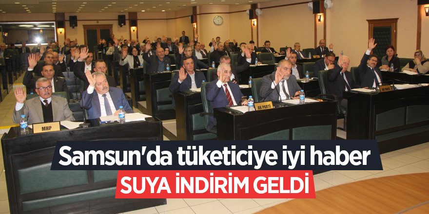 Samsun'da tüketiciye iyi haber