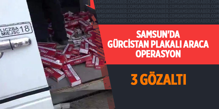 3 bin 196 paket kaçak sigara ve 78 şişe içki ele geçirildi