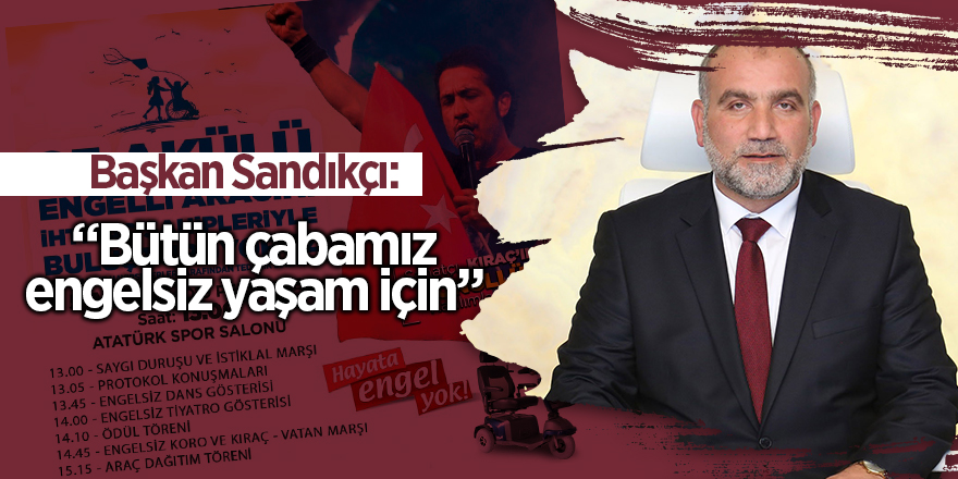 Canik Belediyesi’nden engellilere büyük destek