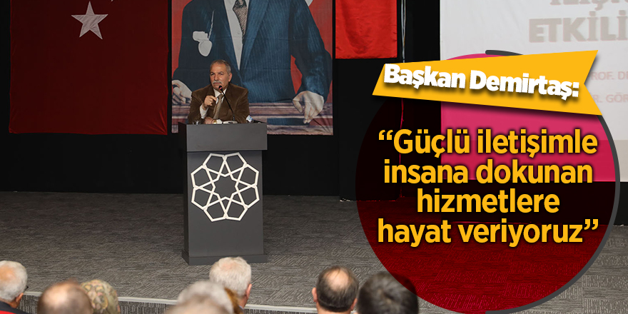 İlkadım Belediyesi'nden İletişim Seminerleri