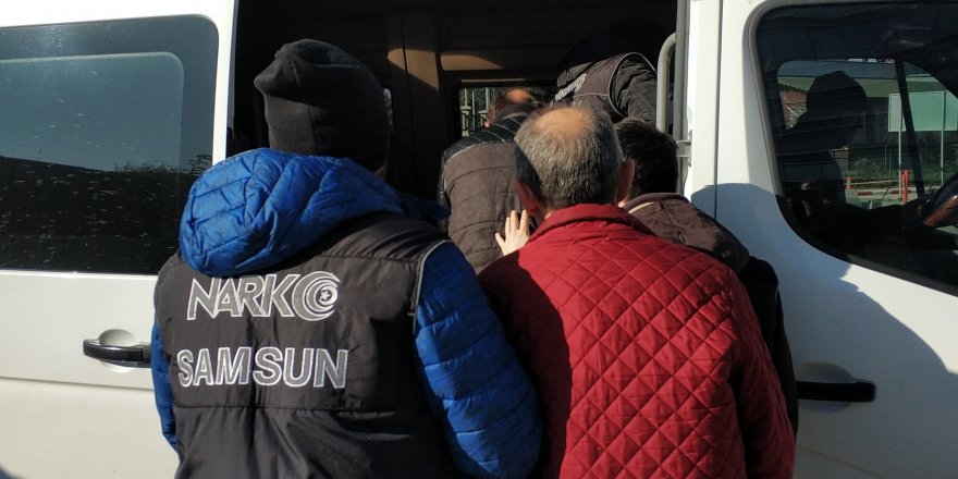 Samsun'da narkotik operasyonu: 2 tutuklama