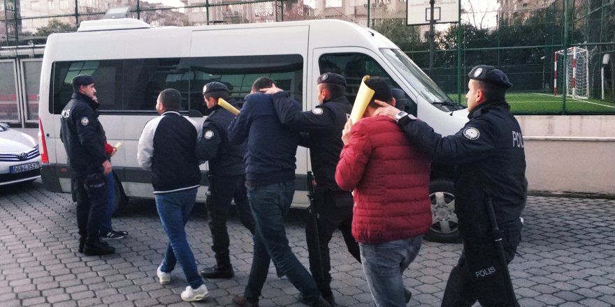 Samsun'da torbacı operasyonu: 5 tutuklama