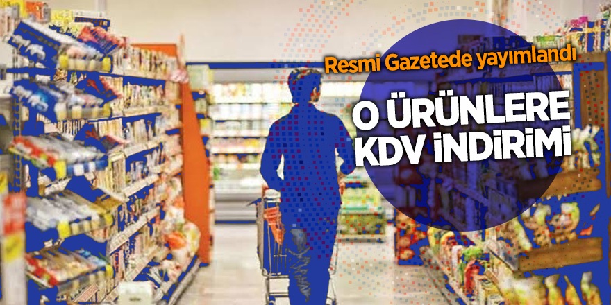 Tavuk yumurtası ve balıkta KDV düştü