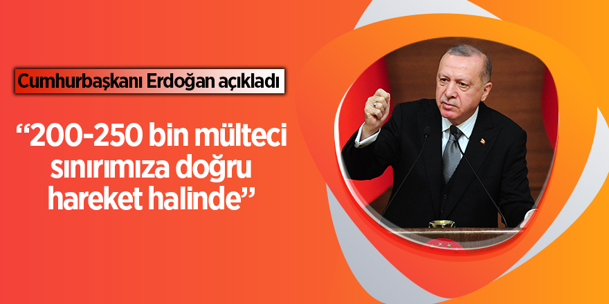 Cumhurbaşkanı Erdoğan açıkladı