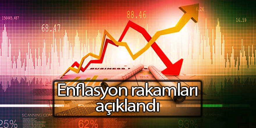 Enflasyon rakamları açıklandı