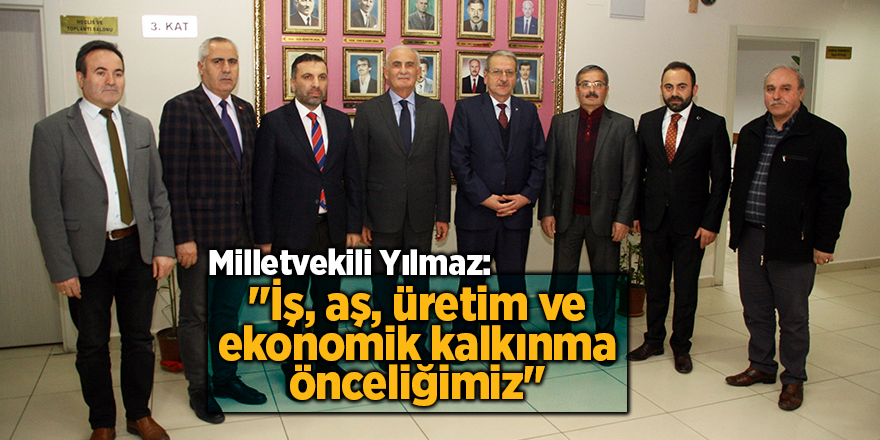 Milletvekili Yılmaz, Vezirköprü ve Kavak ilçelerinde programlar gerçekleştirdi