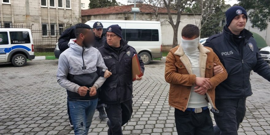 Samsun'da hırsızlık zanlısı 3 şahıs adliyede