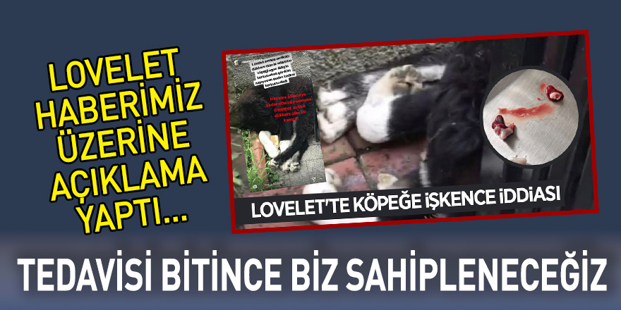 Lovelet haberimiz üzerine açıklama yaptı...