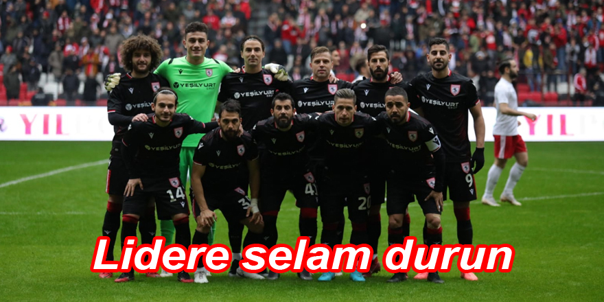 Samsunspor Liderlik Koltuğuna Oturdu