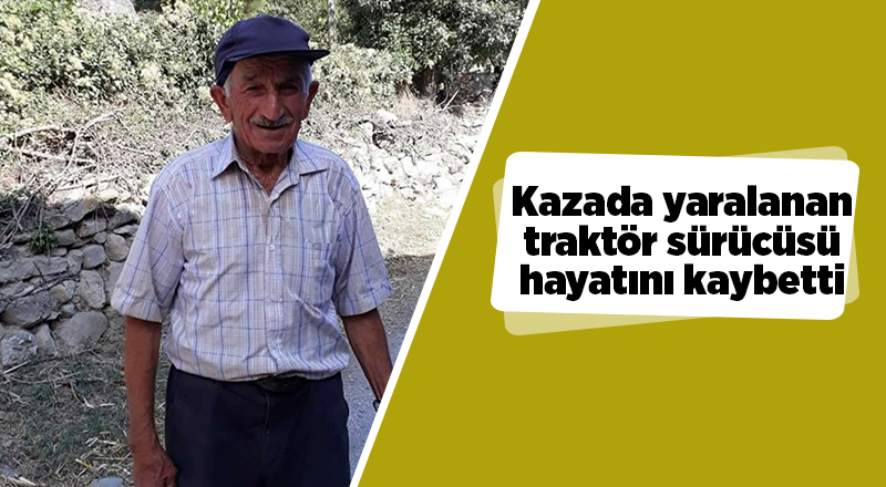 Samsun'da tedavi gördüğü hastanede hayatını kaybetti