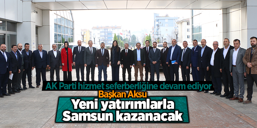 AK Parti hizmet seferberliğine devam ediyor