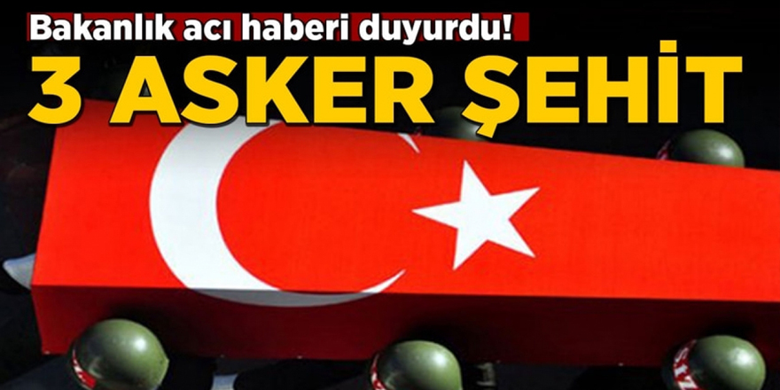 Askere bombalı saldırı: 3 şehit