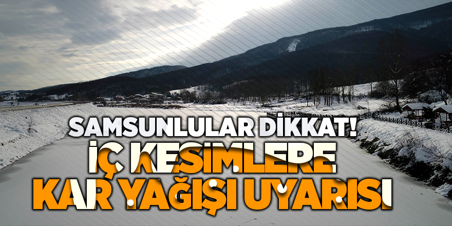 Samsun'da bugün hava nasıl olacak?