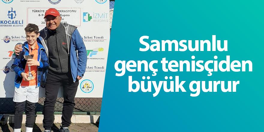 Birincilik kupasını Samsun'a getirdi