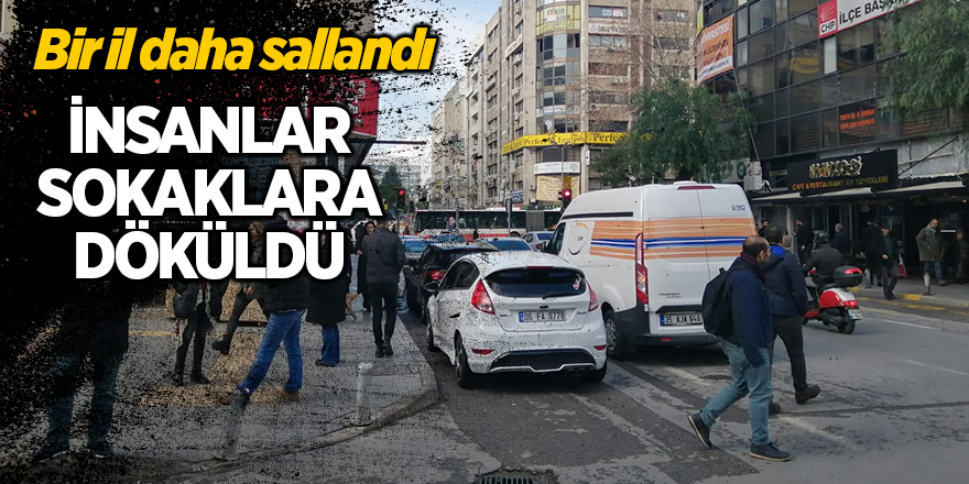 Manisa'da deprem