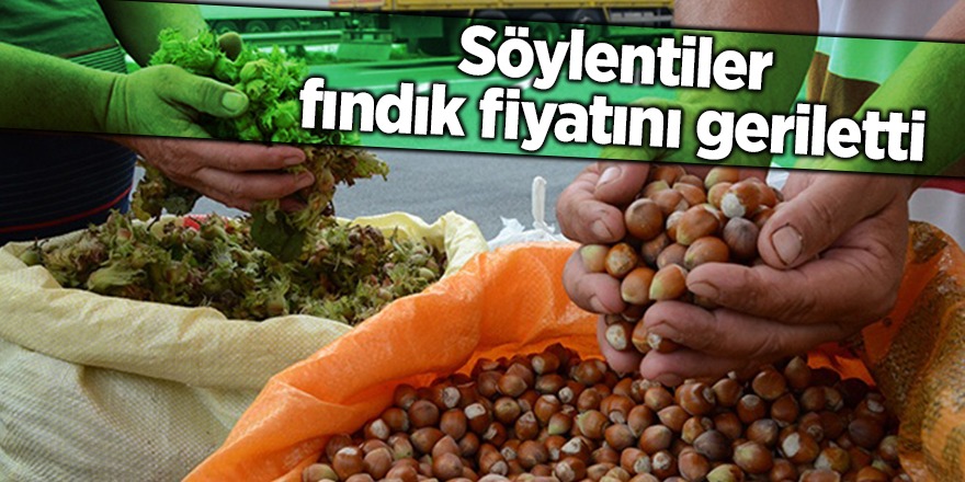 Söylentiler fınıdık fiyatını geriletti