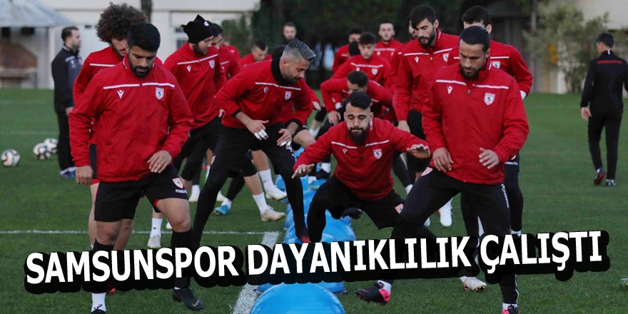 SAMSUNSPOR DAYANIKLILIK ÇALIŞTI