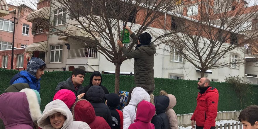 TÜGVA İlkadım sokak hayvanlarını unutmadı