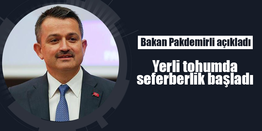 Yerli tohumda seferberlik başladı