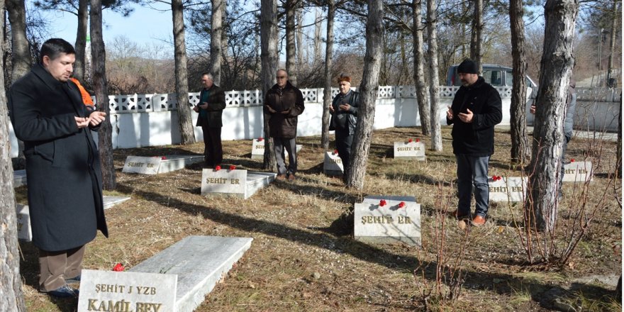 Samsun'da 1. Dünya Savaşı şehitleri unutulmadı